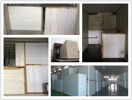Manufactures Light Weight Lamination 1220*2440 PVC Foam Plastic for Decorative