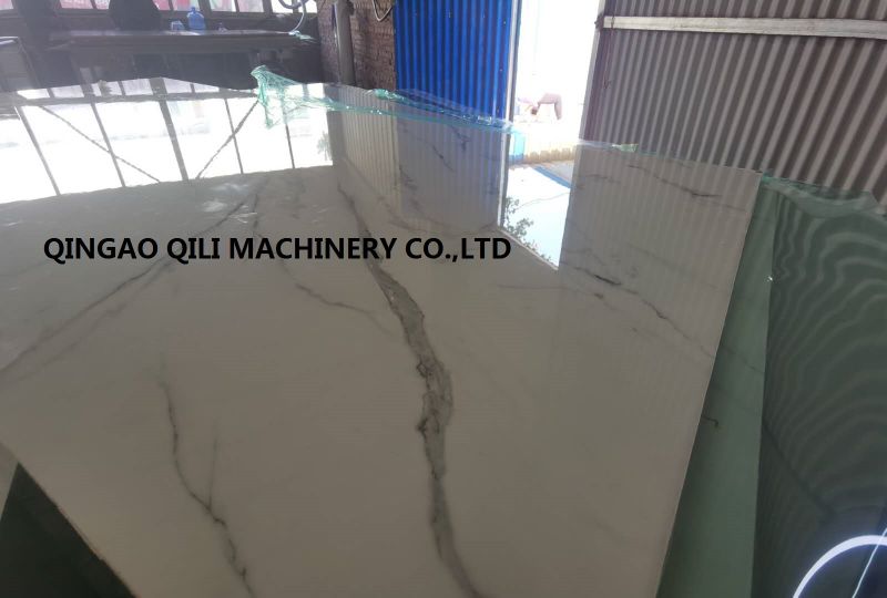 Woodworking PUR Laminating Machine/High Gloss PVC Film on MDF