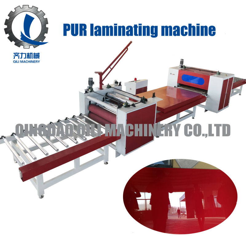 Woodworking PVC Laminating Machine for Acrylic and HPL