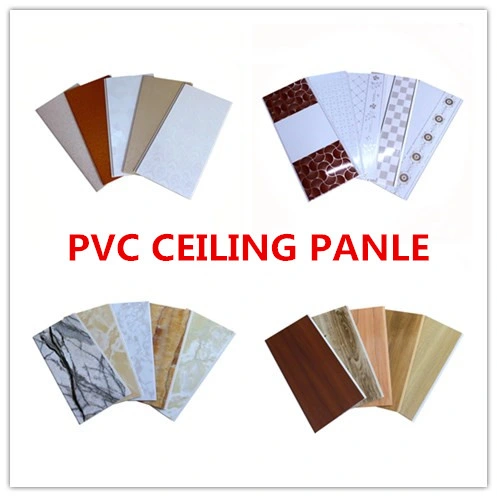 Classical Style Wood Pattern Color Design Lamination PVC Ceiling and Wall Decorative Panel