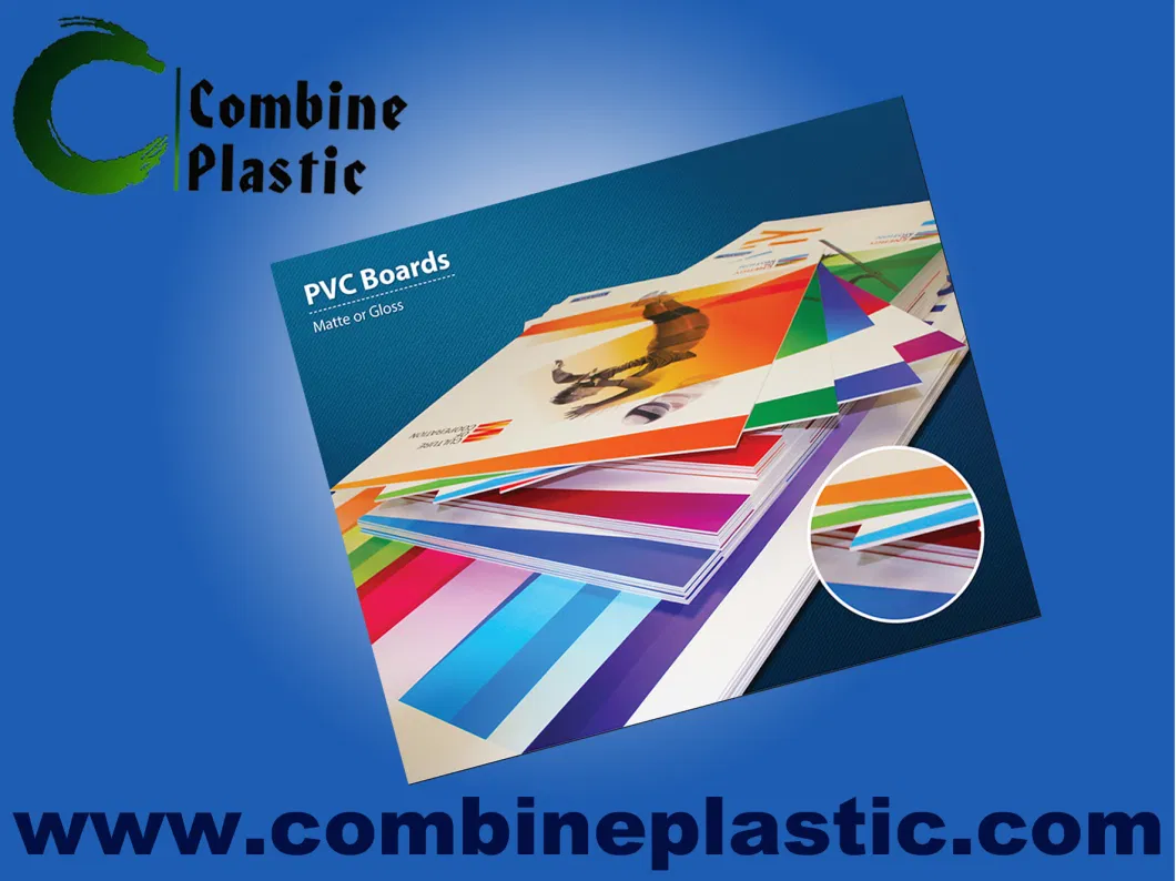 Hot Sales 2.8mm PVC Foam Sheet Advertising UV Lamination