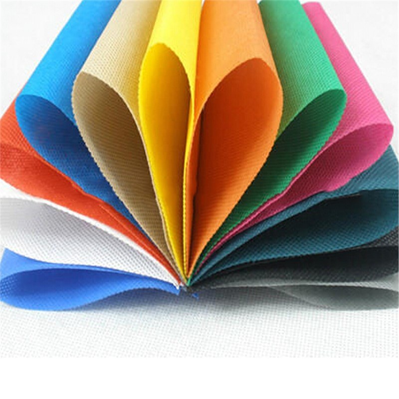 Spunbond PP Waterproof Nonwoven Table Cloth Fabric Colorful Nonwoven Fabric