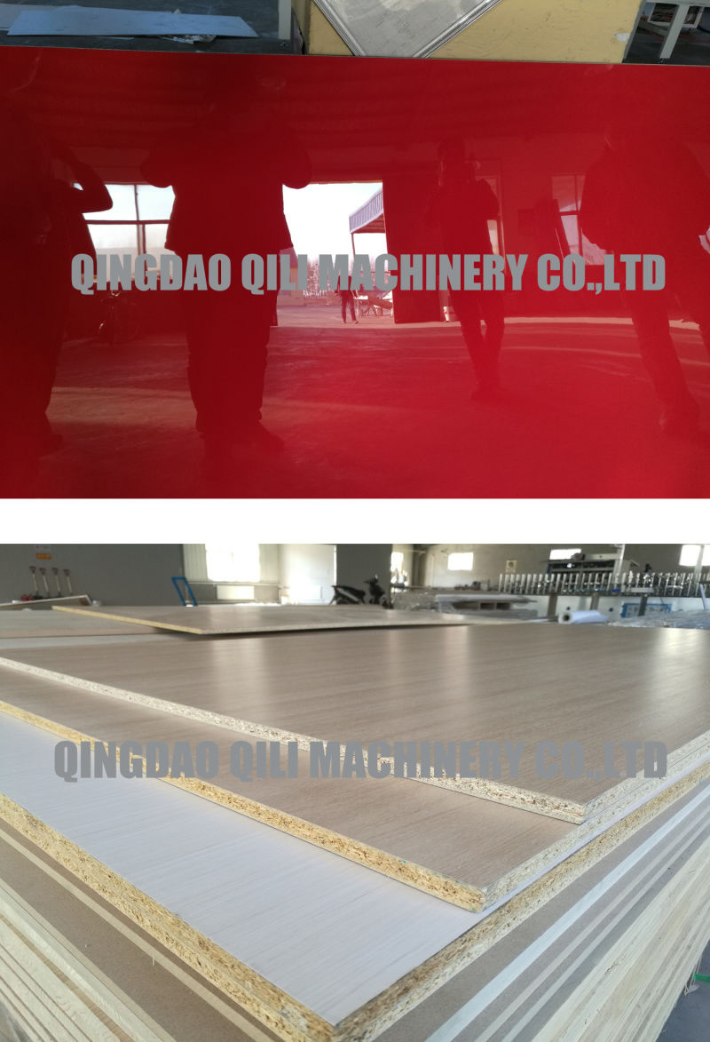 Galvanized Sheet PVC Film PUR Hot Melt Glue Laminating Machine