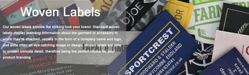 High Quality Durable Soft Fabric Clothing Labels