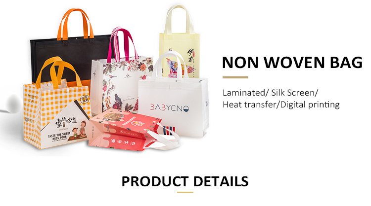 High Quality Cheap Non Woven Laminated Bag with Shopping Bag
