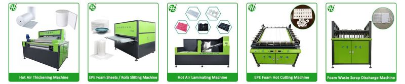 Automatic EPE Foam Laminator for EPE XPE EPP EVA Foam by Hot Air