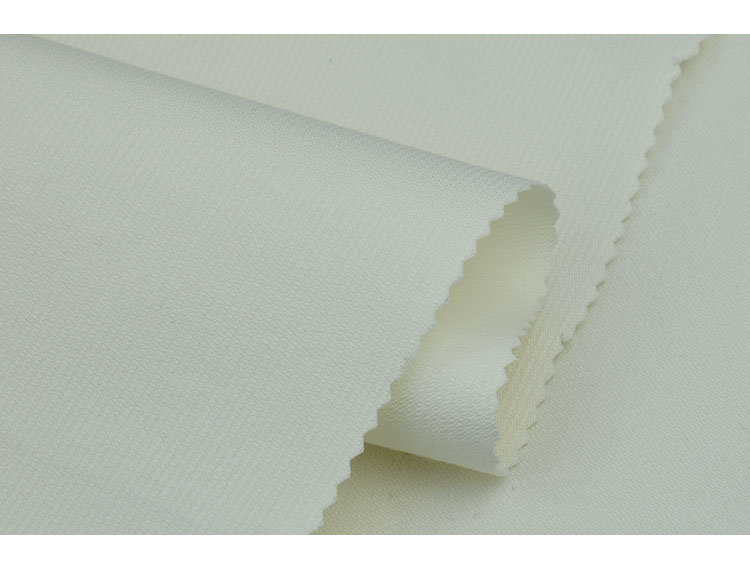 Fashion White 8W Stretch Cotton Corduroy Fabric