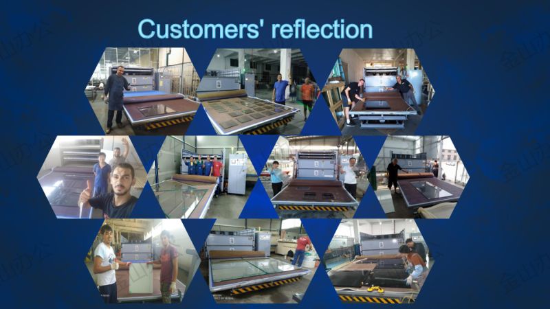 Low Power 2 Layers Glass Laminating Machine for Architectual Use.