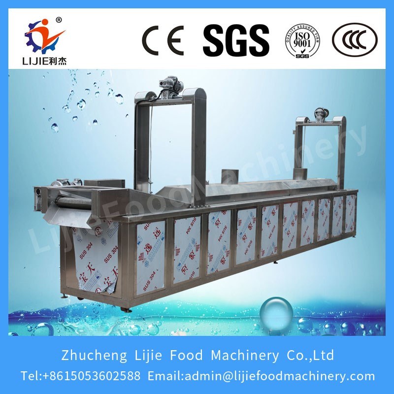 Continuous Chin-Chin Deep Fryer Machine with Belt Conveyor