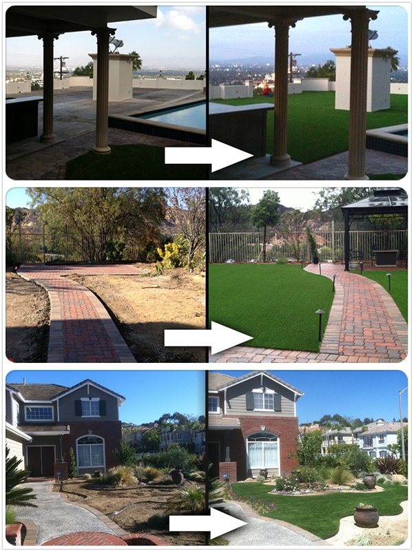 Free Sample Avaiable Low Price Landscaping Synthetic Turf