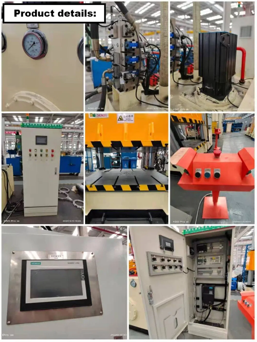 China Zhengxi Excellent Quality Four Column Hydraulic Press Machine