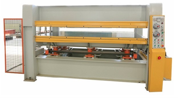 Melamine MDF Lamination Hot Press Woodworking Machine