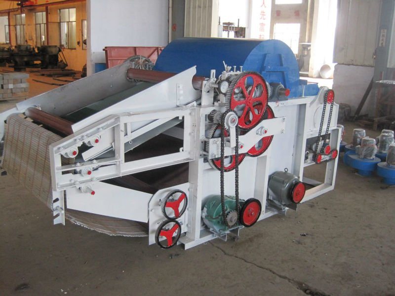 600mm Waste Denim Opening Machine for Recycling Textile