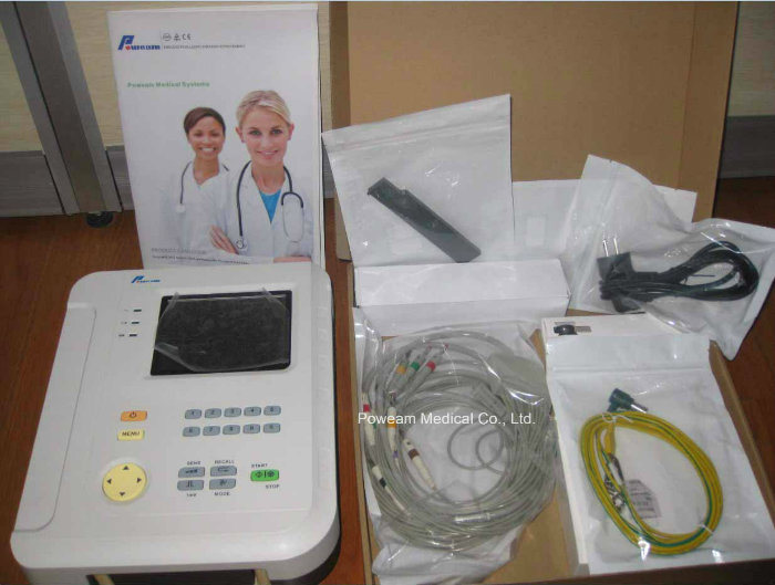 Cheap 12 Channel ECG Machine with Ce ISO Certificate