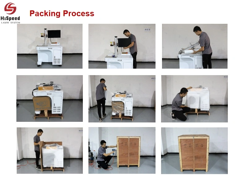 High Performance and Stability Fiber Laser Marking Machine with Metal Medical Supplies for Sale