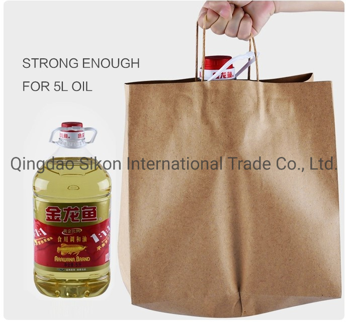 Kraft Paper Gift Bag Shopping Bag Wholesale Price