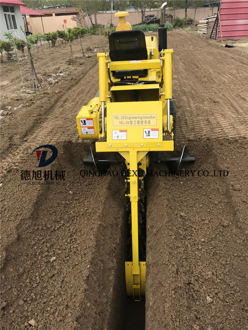 China Best Quality Digging Machine/Chain Trencher with Factory Price