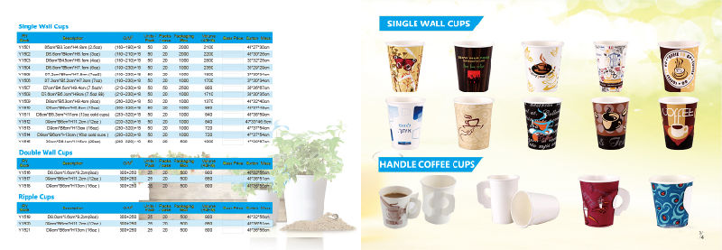 Disposable Coldtea Coffee Drinking Water Kraft Plastic Cup with Bowl Set Price