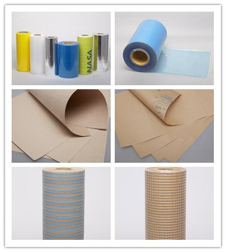 Reinforced Laminating Kraft Plain Paper with PE Fabric, Metallurgy