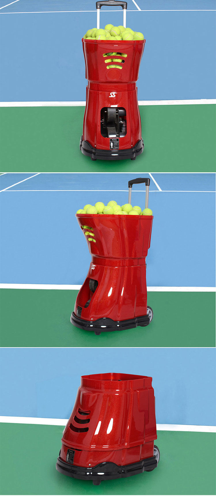 New Arrival Siboasi S2015 Portable 150W Tennis Ball Machine
