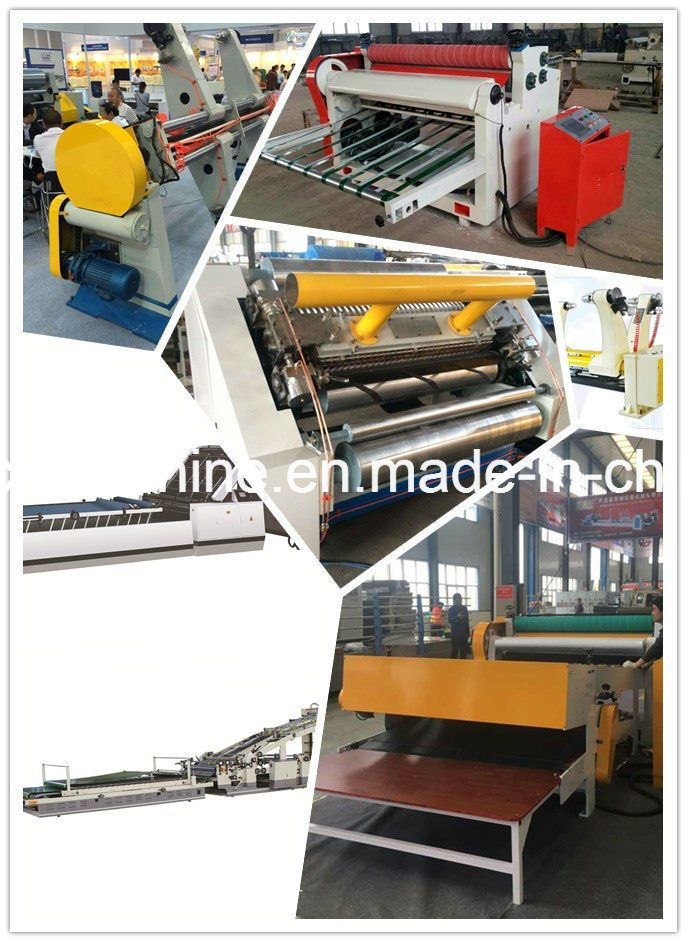 Semi-Automatic 1500h Corrugated Cardboard Sheet Laminator Machine