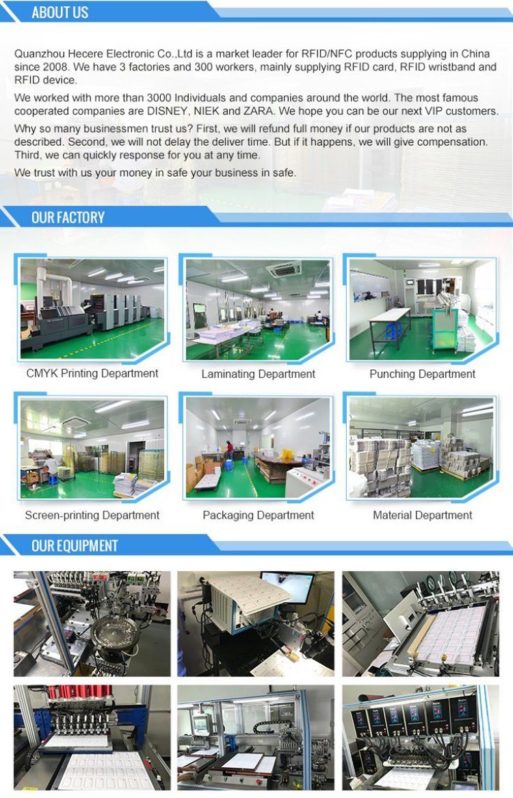 Hot Sale Factory Direct Price RFID Card 13.56MHz Factory Sale Direct