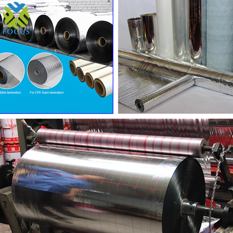 Metalized BOPP/Pet Laminating PE Film for Thermal Insulation and Packaging
