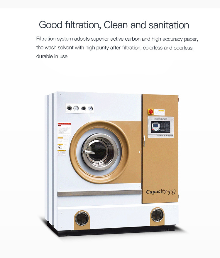 High Quality Petroleum Dry Cleaning Machine for Sale