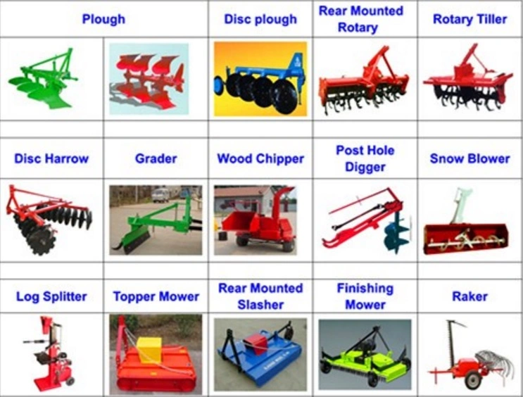 Factory Supply Best Quality Tractor Machine Agricultural Farm Tractors for Sale