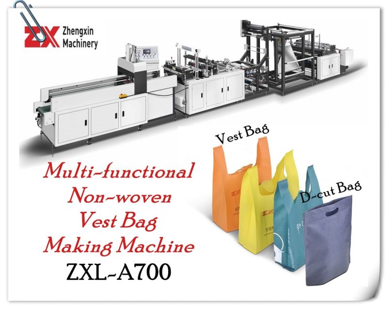 Environmental Non Woven T-Shirt Bag Making Machinery with High Quality