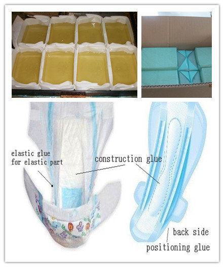 Non-Toxic Hot Melt Adhesive for Diaper with ISO (AY-145)