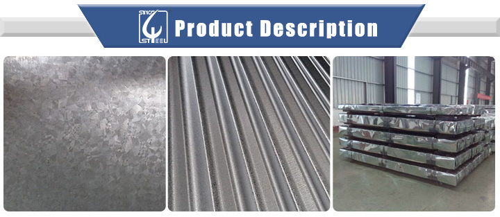 Hot Selling China Factory Price Hot Dipped Galvanized Steel Roofing Sheet with ASTM