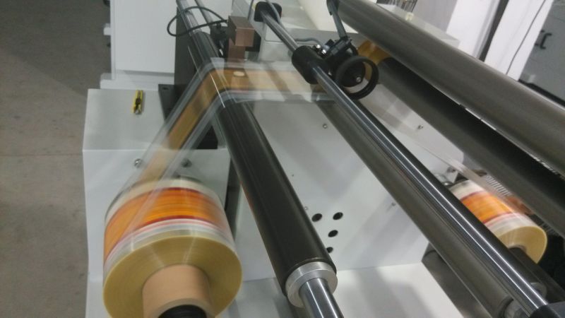 Sandpaper and Insulation Paper Slitter Rewinder with Lamination Function