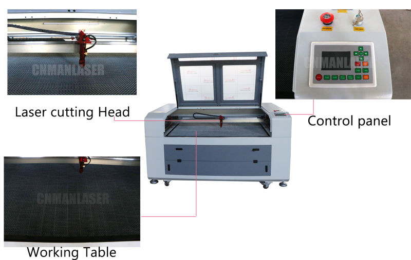 150W Competitive Price Leather Leatheret Laser Engraving and Cutting Machine Price