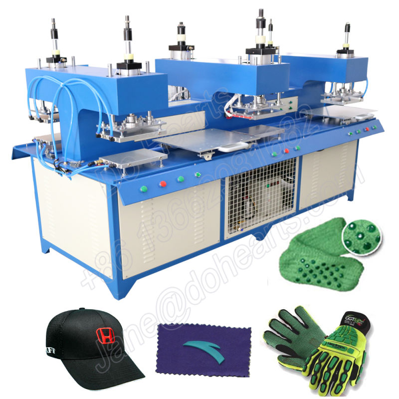 3D Soft Silicone Garment Label Laminating Machine
