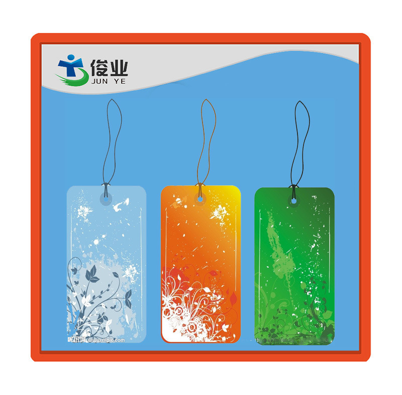 High Quality Custom Colorful Swing Tag with String Ribbon