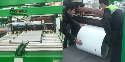 Electric Hot Water Tank Outer Shell Rolling Machine