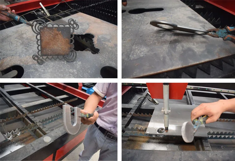Table Type 2040 Metal Pipe Sheet CNC Plasma Flame Cutting Machine