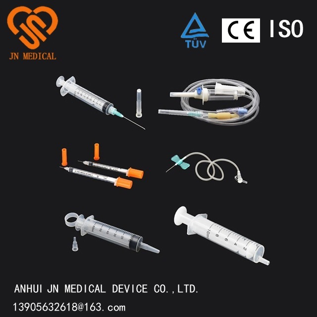 Disposable Medical Products 3-Parts Syringes Ce&ISO