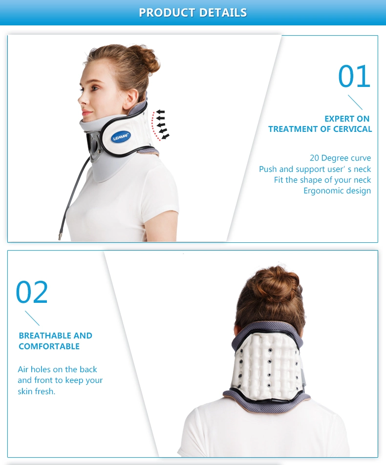 Cheapest Medical Sponge Neck Massage Inflatable Physiotherapy Cervical Collar