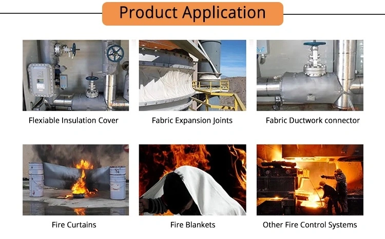 Heat-Resistant Fiberglass Cloth Cover High Silica Silicone Coated Plain Woven Fiberglass Cloth