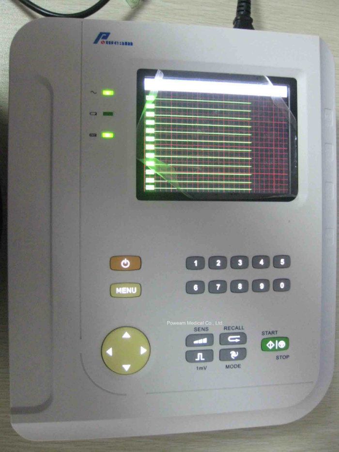 Cheap 12 Channel ECG Machine with Ce ISO Certificate