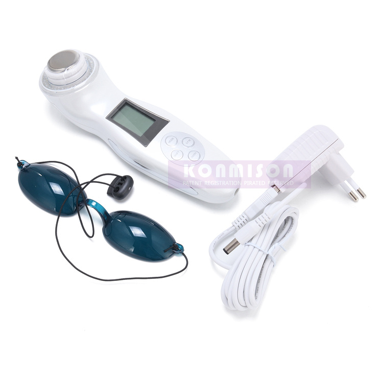 New Arrival Vibration Ultrasound Massage LED Galvanic Facial Machine