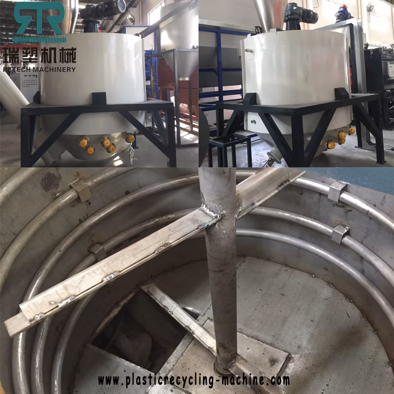 Scrap Plastic Pet PE PC Cola Bottle Flakes Recycling Machine