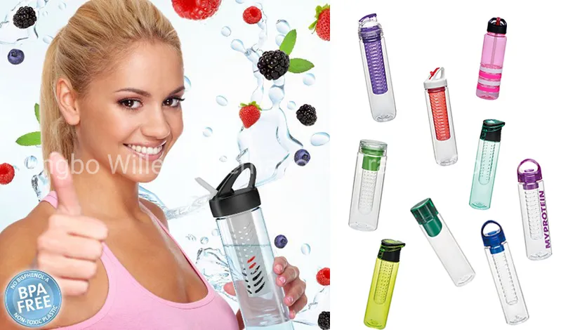 Personal Plastic Water Bottles BPA Free Bottles Water