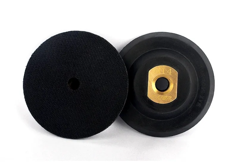 5" Black Rubber Backer Pad for Angle Grinders