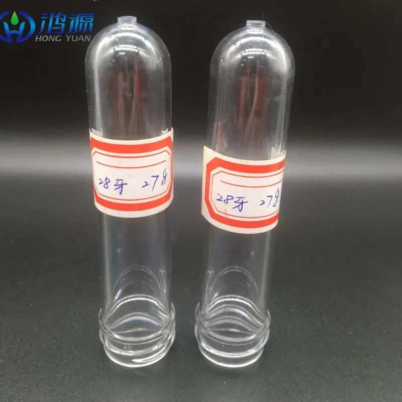 28mm Neck Plastic Customized Pet Preform Bottles