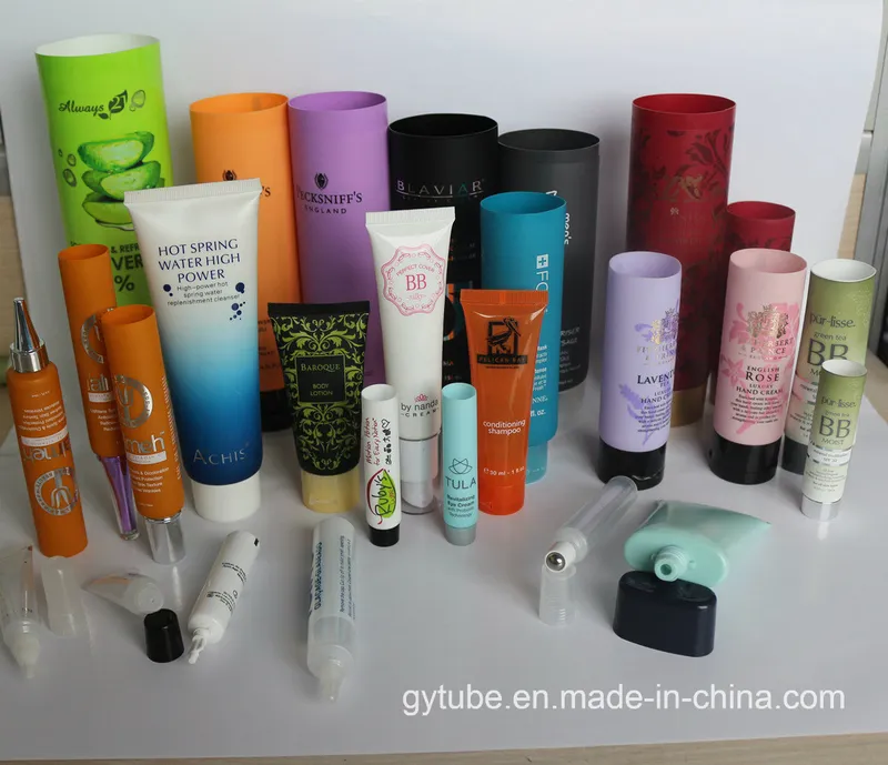 Luxry Plastic Cosmetic Tube Container for Shampoo