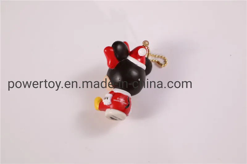 Personalized Christmas Ornament of Plastic LED Linghts Cartoon Gifts