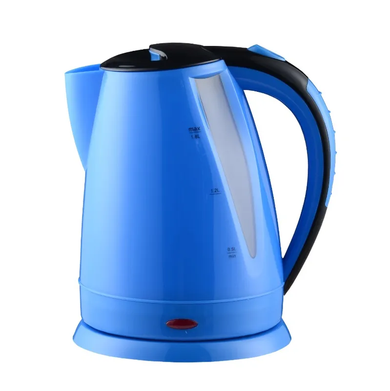 Blue Color Plastic Electric Kettles for Home Hotel